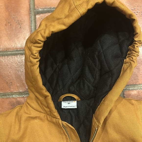 Carhartt  Zip Up Jacket Hoodie
Size 3 Toddler - Picture 3 of 7